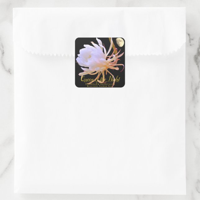 Queen of the Night Square Sticker (Bag)