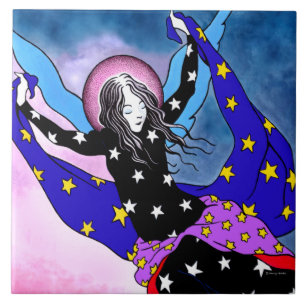 Queen of the Night Tile