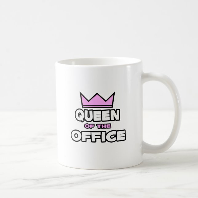Queen of the Office Coffee Mug (Right)