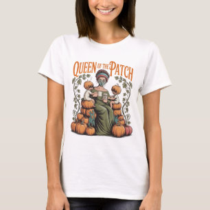 Queen of the Patch Mum T-Shirt Fall Pumpkin