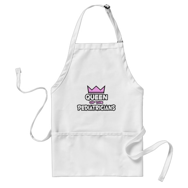 Queen of the Pediatricians Standard Apron (Front)