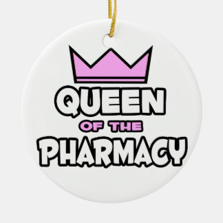 Queen of The Pharmacy Ceramic Ornament