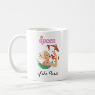 Queen of the Pisces (Blonde) Coffee Mug