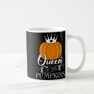 Queen Of The Pumpkins Halloween Coffee Mug