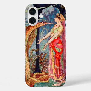 Queen of the Snakes Illustrated iPhone 16 Plus Case