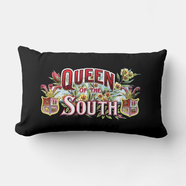 Queen of the South Lumbar Cushion (Front)