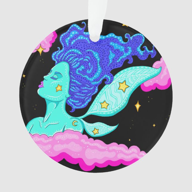 Queen of the Starry Night Fairy Ornament (Front)