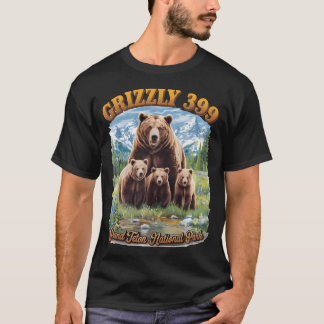 Queen Of The Tetons Grizzly 399 National Park-1996 T-Shirt