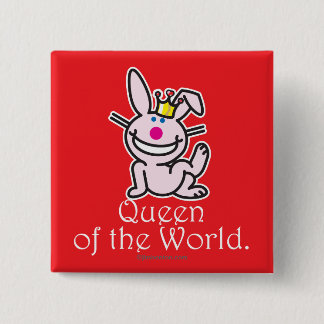 Queen Of The World 15 Cm Square Badge