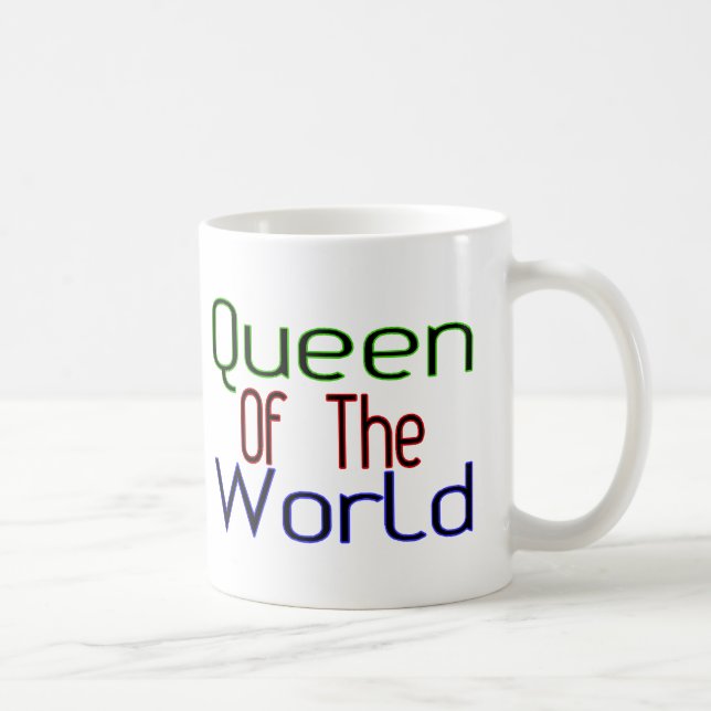 Queen Of The World Coffee Mug (Right)