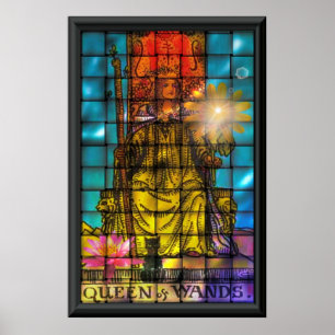 Queen of wands poster