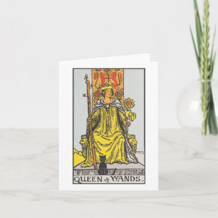 Queen of wands - Rider Waite Smith tarot Card