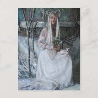 Queen of Winter Postcard