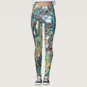 Queen paua shell leggings
