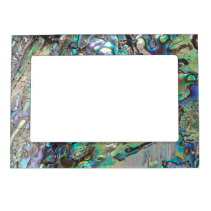 Queen paua shell magnetic frame