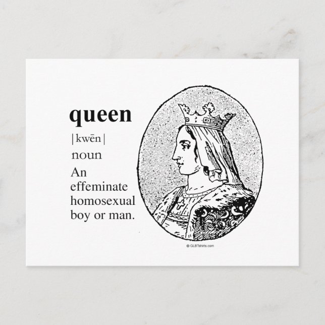 QUEEN POSTCARD (Front)