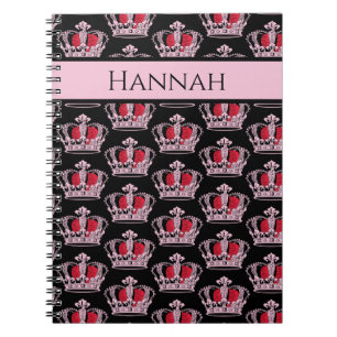 Queen Princess Crown  Notebook