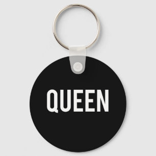 Queen Print Key Ring