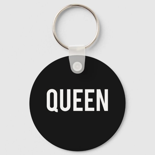 Queen Print Key Ring (Front)