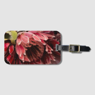 Queen Protea Watercolor luggage tag