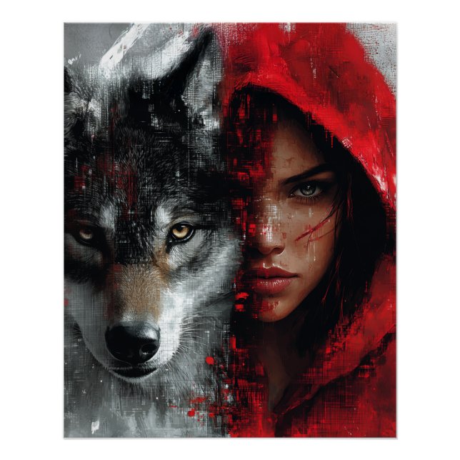 Queen Red Riding Hood Poster (Front)