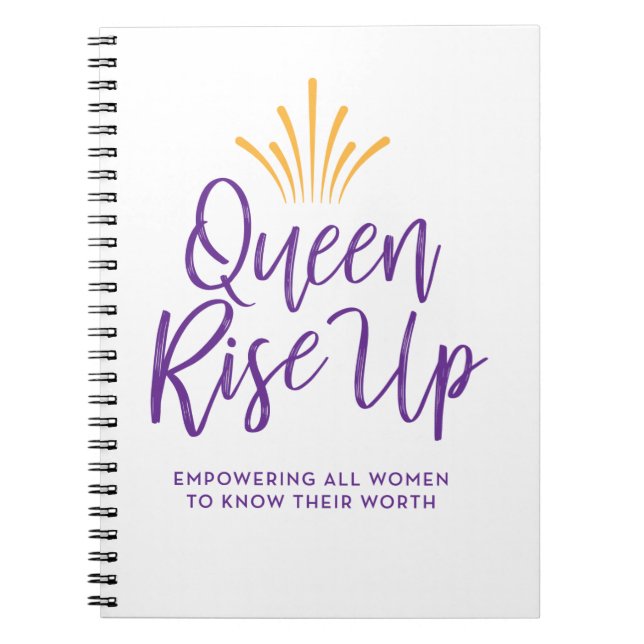 Queen Rise Up Notebook (Front)