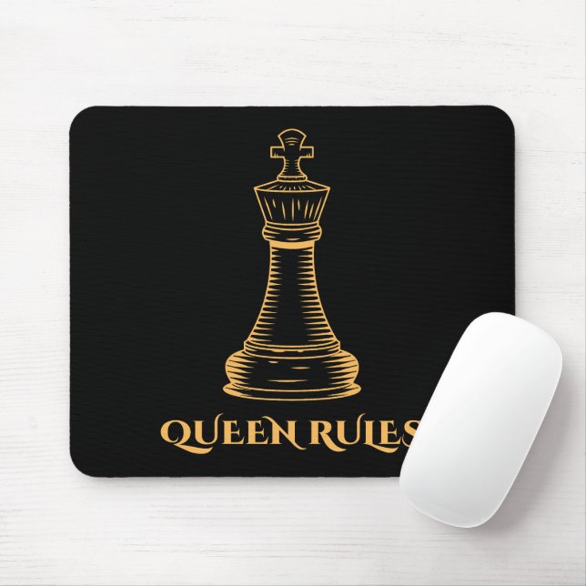 Queen Rules Mouse Pad (With Mouse)