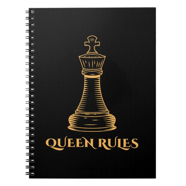 Queen Rules Notebook (Front)