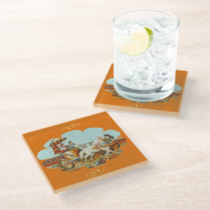 Queen Shamiram Glass Coaster