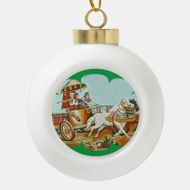 Queen Shamiram Snowflake Framed Ornament (Front)