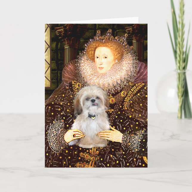 Queen - Shih Tzu (P) Card (Front)