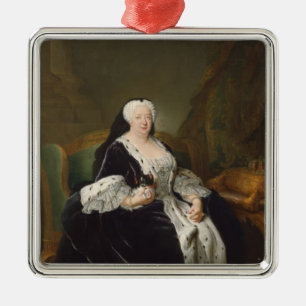 Queen Sophia Dorothea of Hanover Metal Ornament