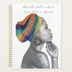 Queen Spiral Planner (8.5x11)