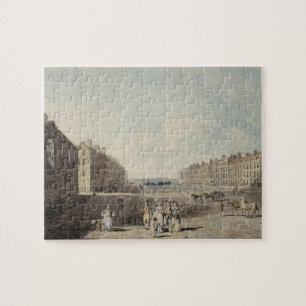 Queen Square, London, 1786 (w/c and pen and ink ov Jigsaw Puzzle