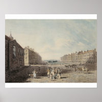 Queen Square, London, 1786 (w/c and pen and ink ov
