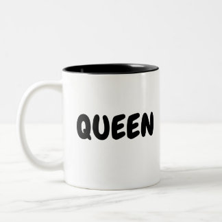 QUEEN Two-Tone COFFEE MUG