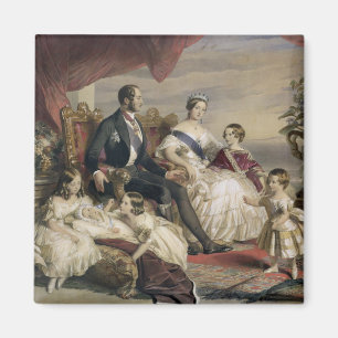 Queen Victoria (1819-1901) and Prince Albert (1819 Magnet
