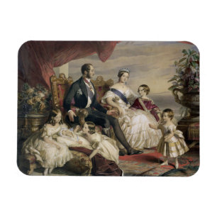 Queen Victoria (1819-1901) and Prince Albert (1819 Magnet