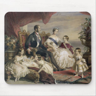 Queen Victoria (1819-1901) and Prince Albert (1819 Mouse Pad