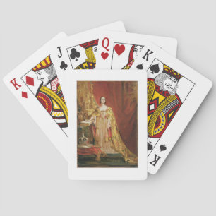 Queen Victoria (1819-1901) Taking the Coronation O Playing Cards