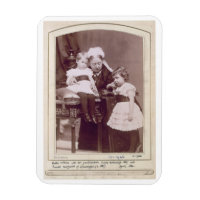 Queen Victoria (1819-1901) with her grandchildren,