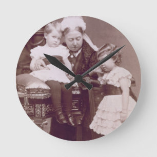 Queen Victoria (1819-1901) with her grandchildren, Round Clock