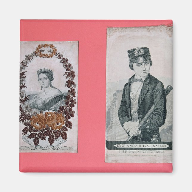 Queen Victoria and Prince Albert bookmarks Magnet (Front)
