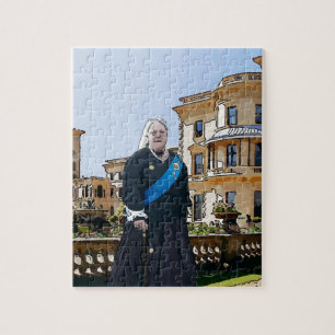 Queen Victoria at Osborne House Jigsaw Puzzle