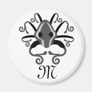 Queen Victoria Black Kraken Magnet