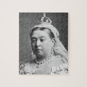 Queen Victoria by Alexander Bassano Jigsaw Puzzle