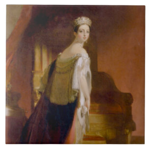 Queen Victoria (by Thomas Sully) Ceramic Tile