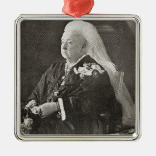 Queen Victoria c.1899 Metal Ornament