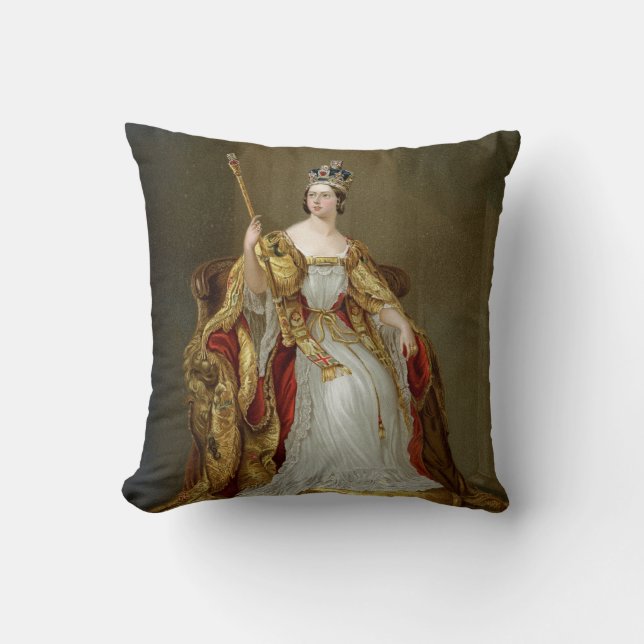 Queen Victoria Cushion (Front)