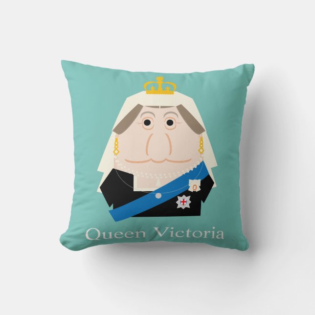 Queen Victoria Cushion (Front)